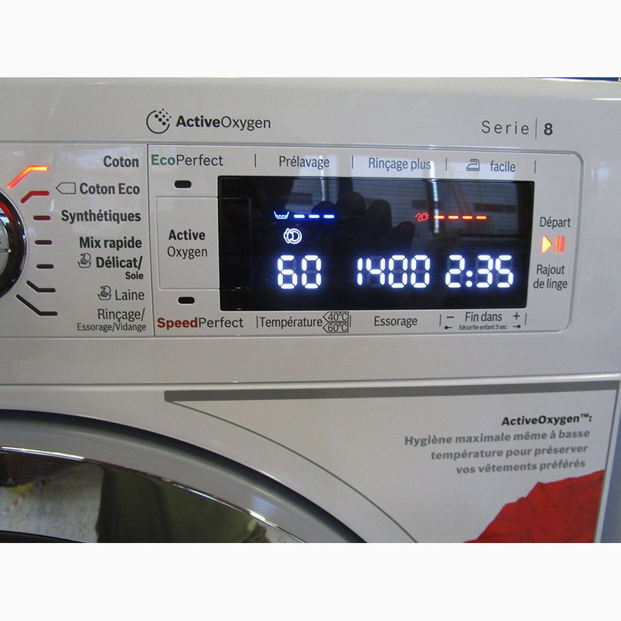 Lave linge top largeur 35 cm
