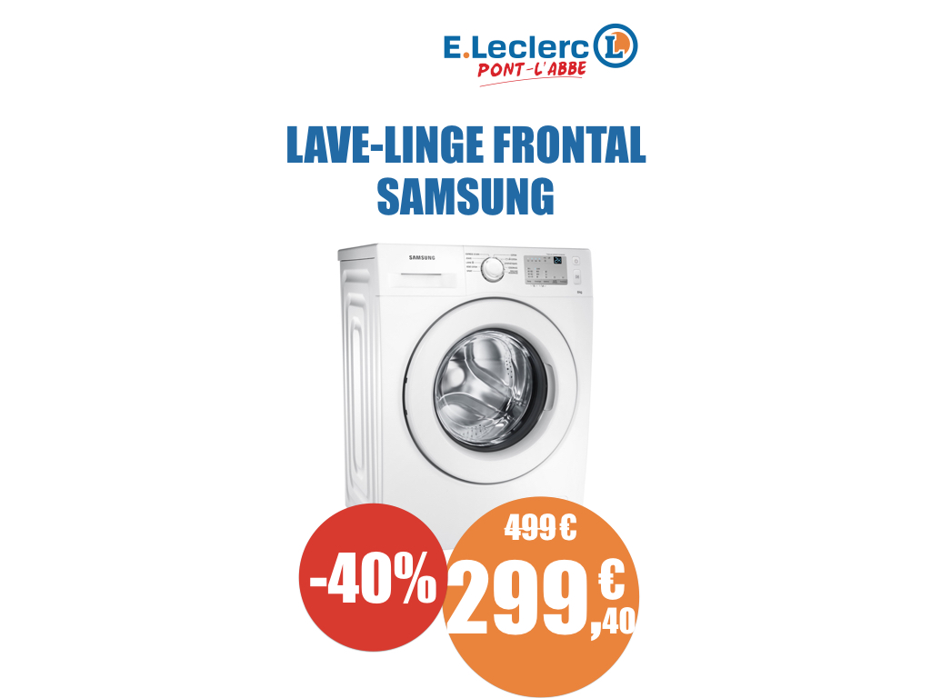 Lave-linge leclerc