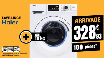 Lave linge haier hw100