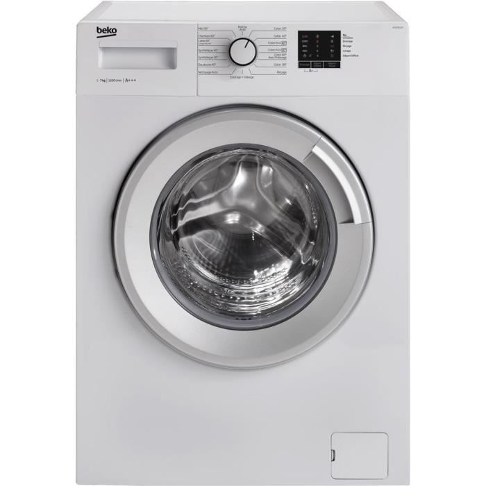 Lave linge beko gris