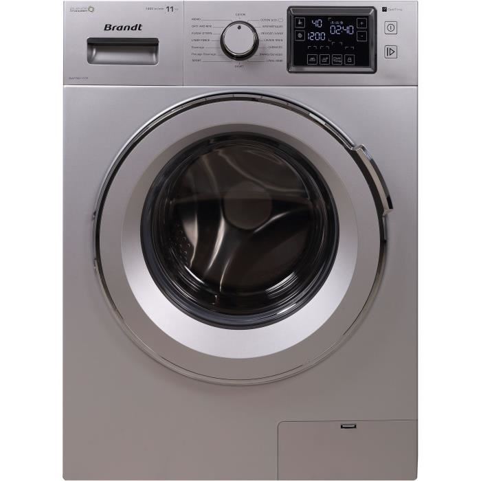 Lave linge inox hublot