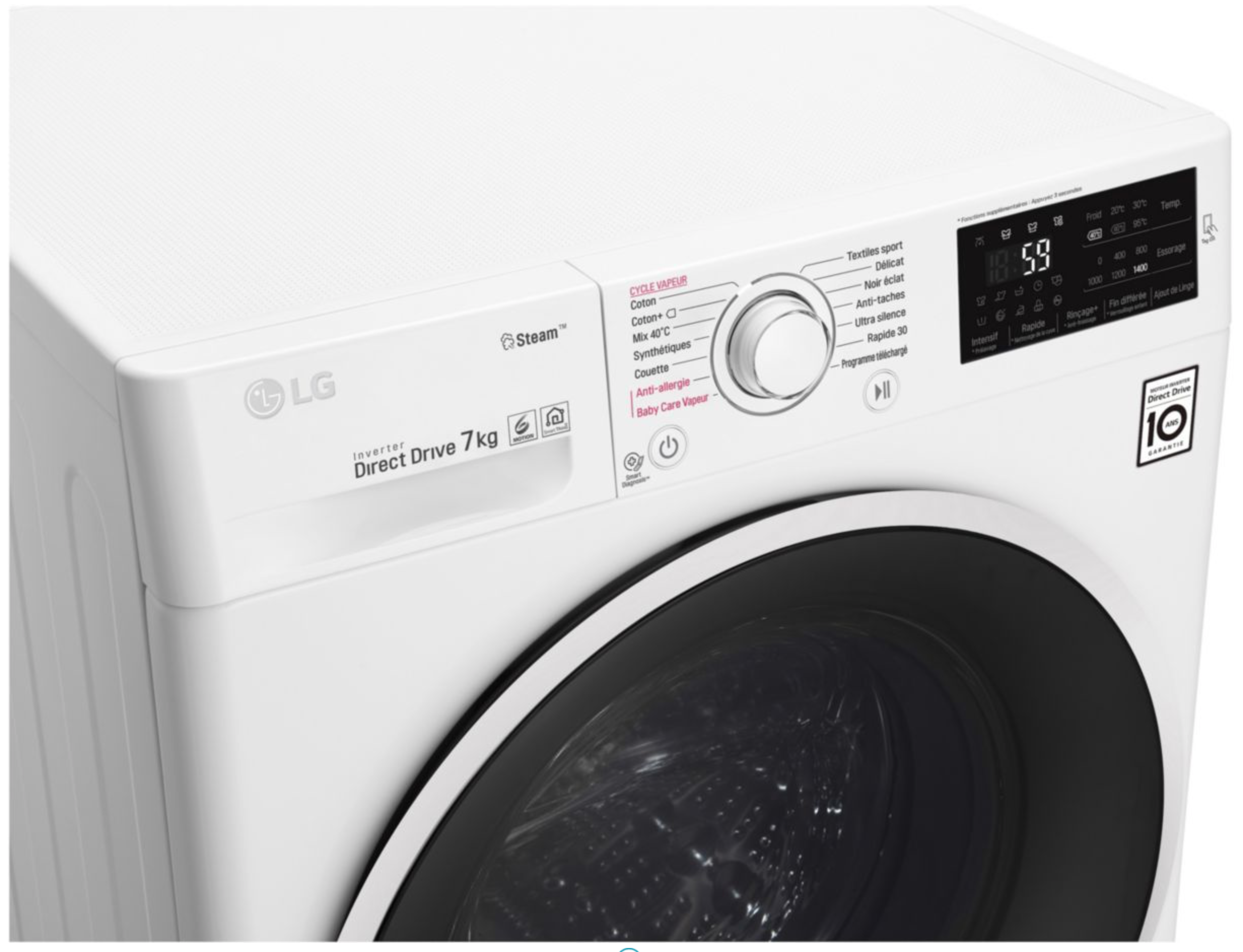 Carte de puissance lave linge
