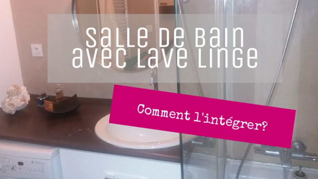 Lave linge dans salle de bain norme