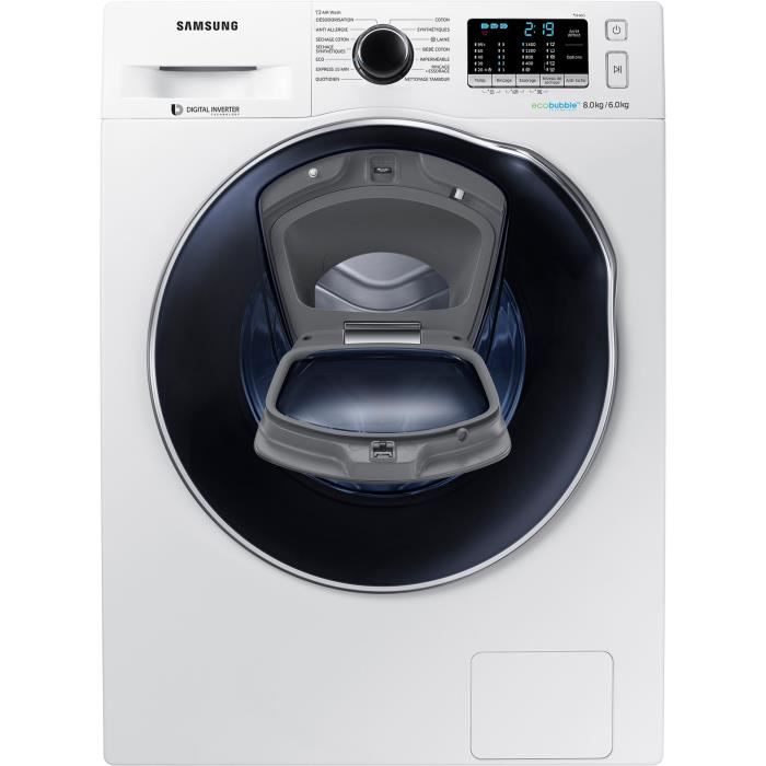 Lave linge sechant a