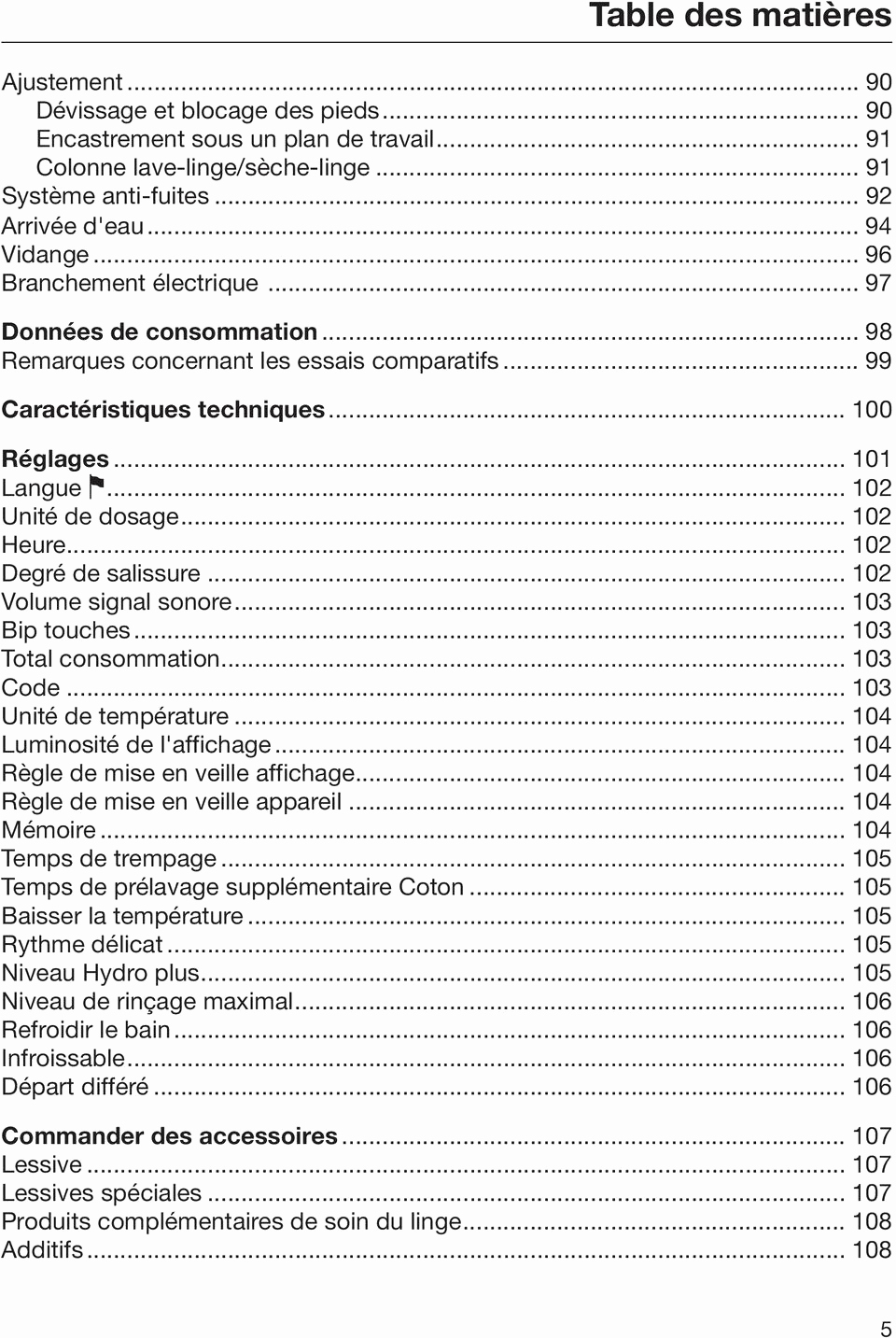 Que choisir lave linge pdf