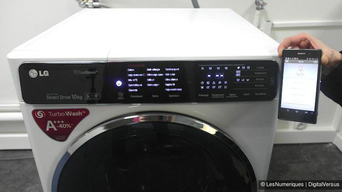 Musique pub lave linge lg
