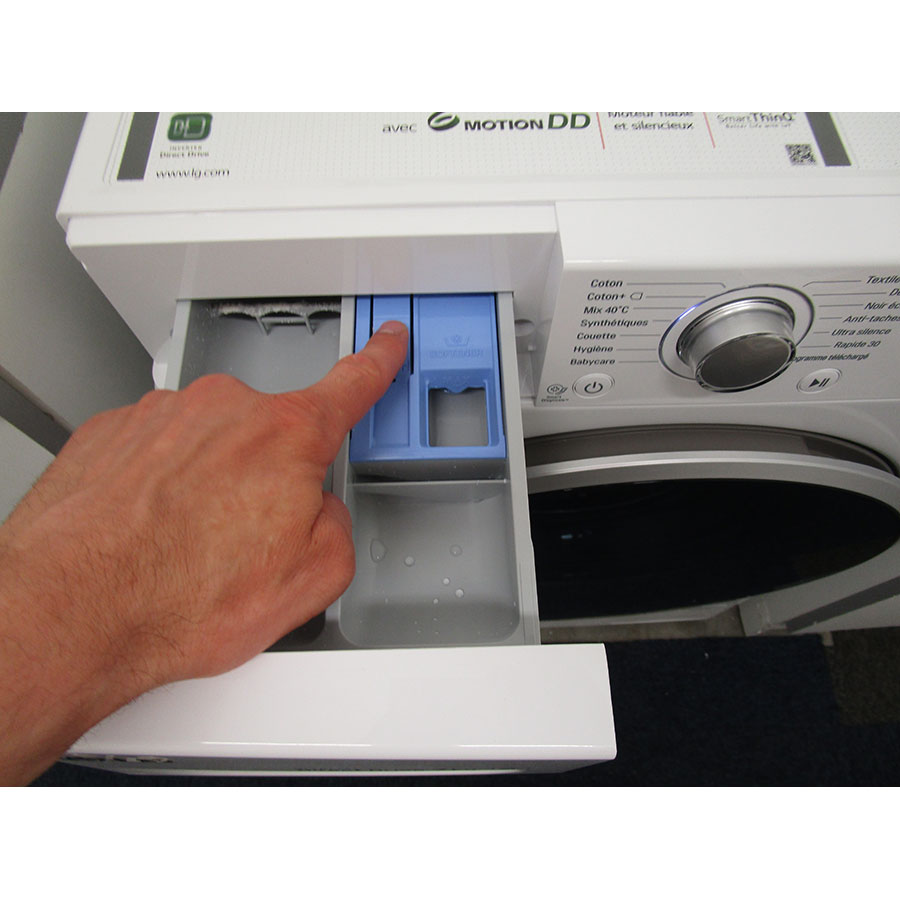 Lave linge hublot lg f74c41wh