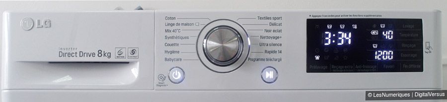 Eau stagnante fond lave linge