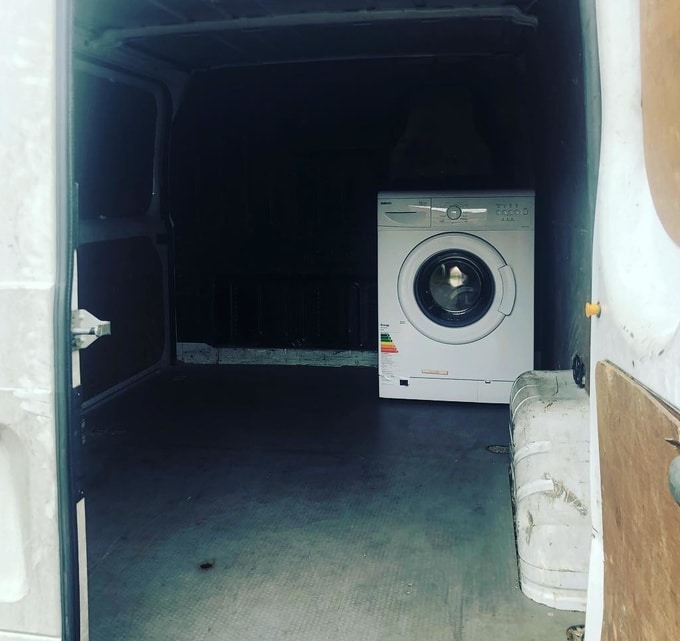 Transport lave linge sans bride