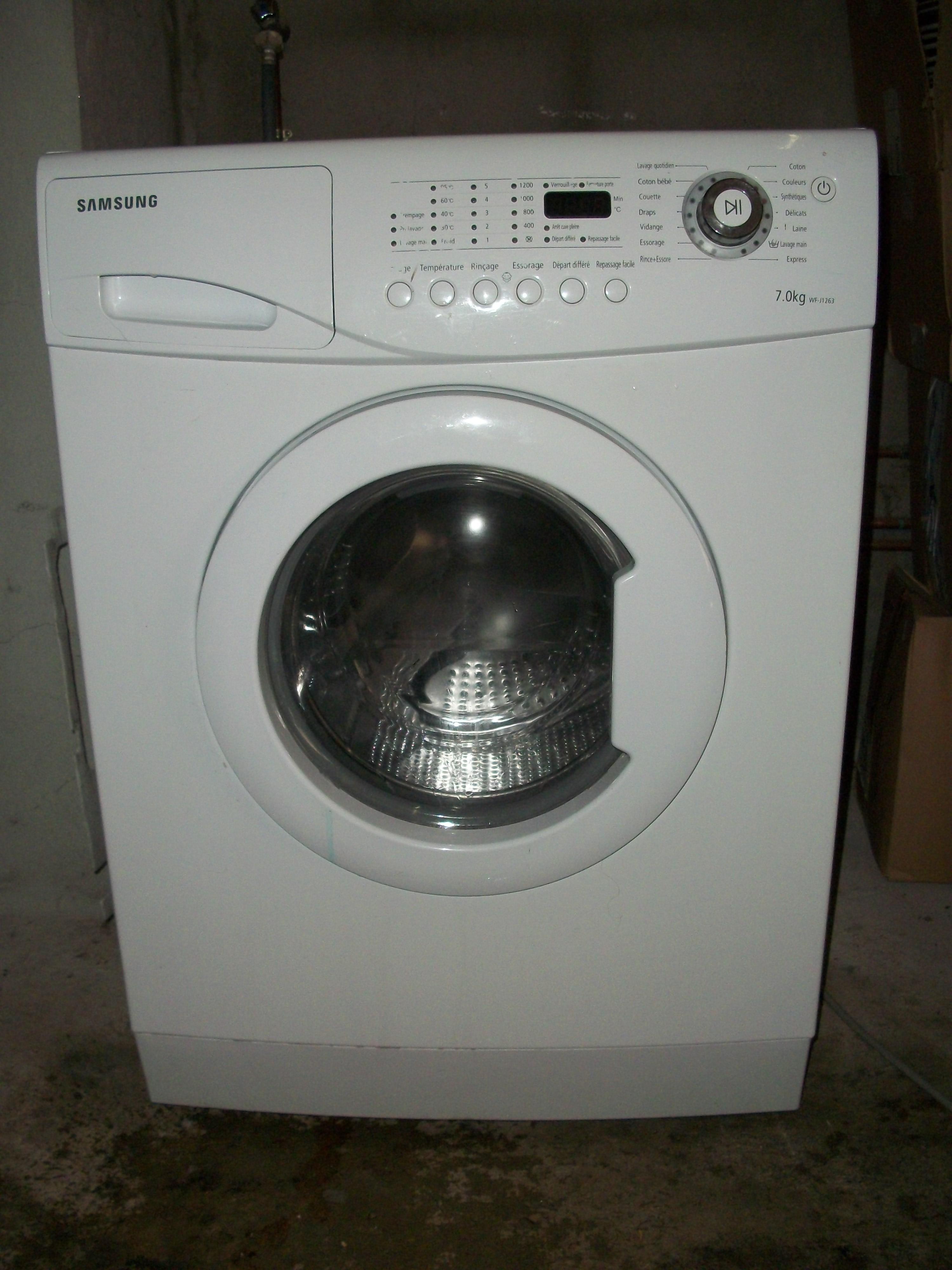 Lave linge intégrable siemens