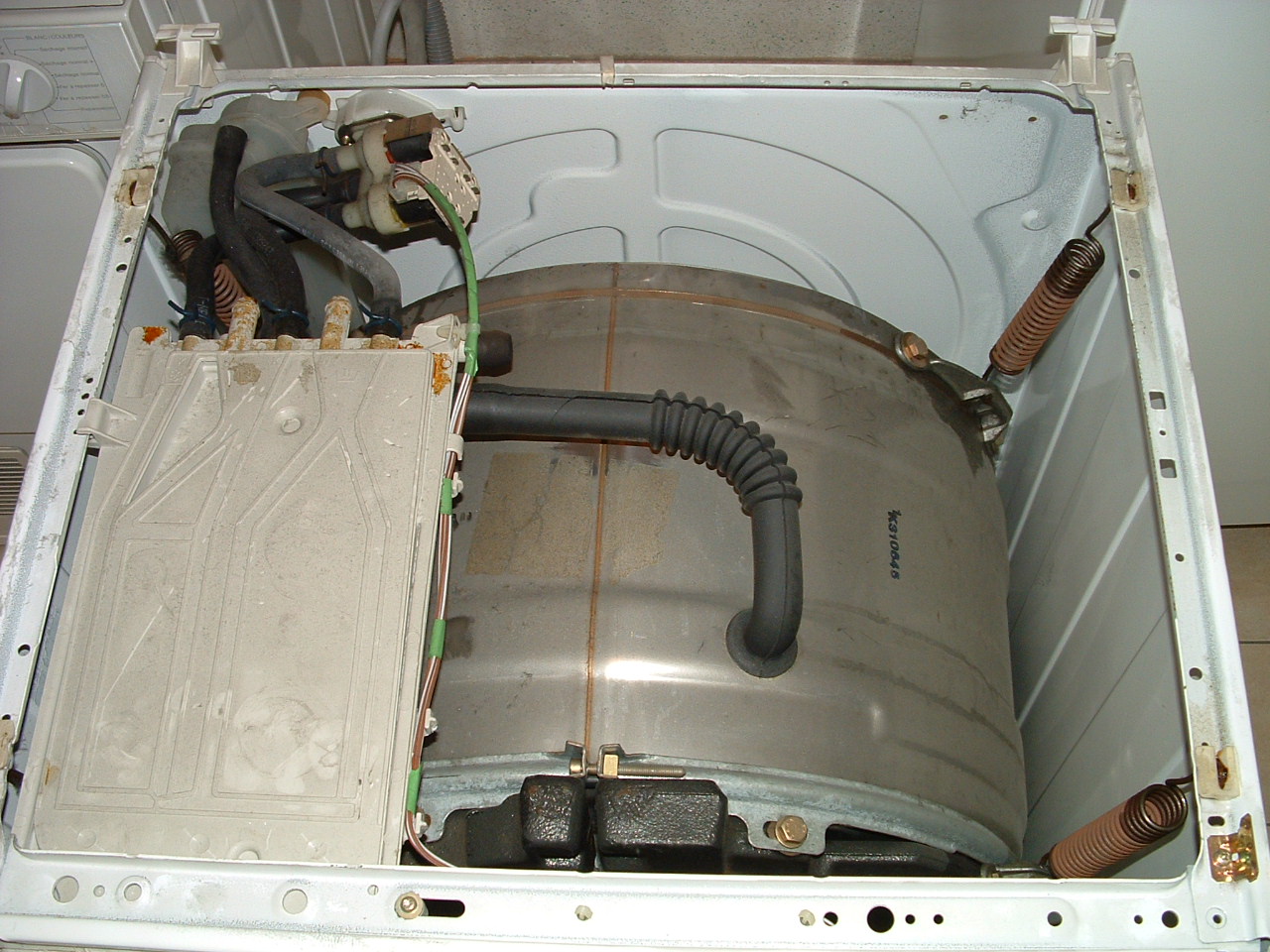 Demontage lave linge miele novotronic