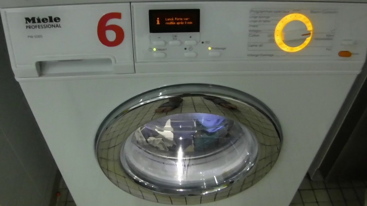 Lave linge miele professionnel