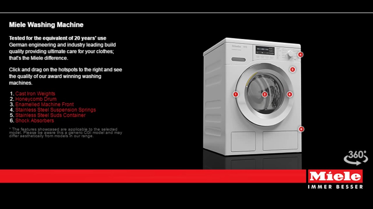Lave linge miele wda111