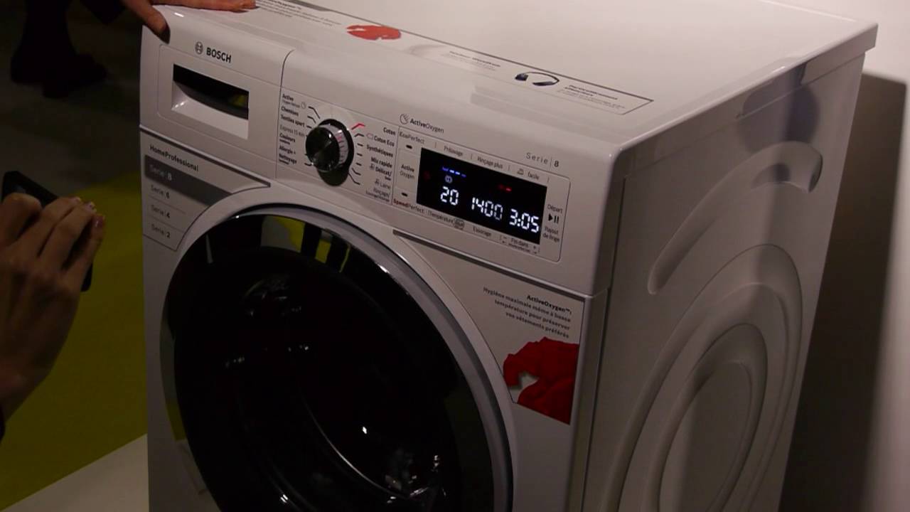 Bosch serie 6 lave linge