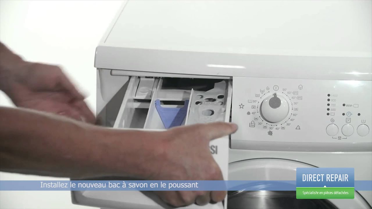 Lave linge avec reservoir lessive