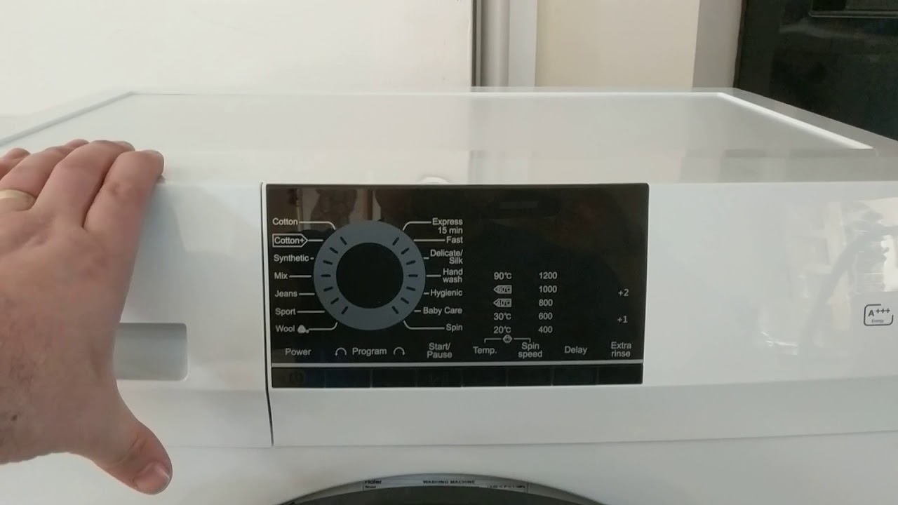 Haier lave-linge hublot hw60-14829