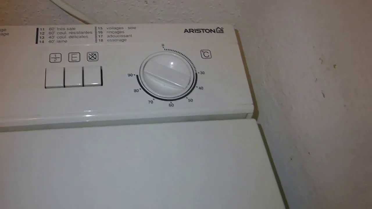 Essorage lave linge