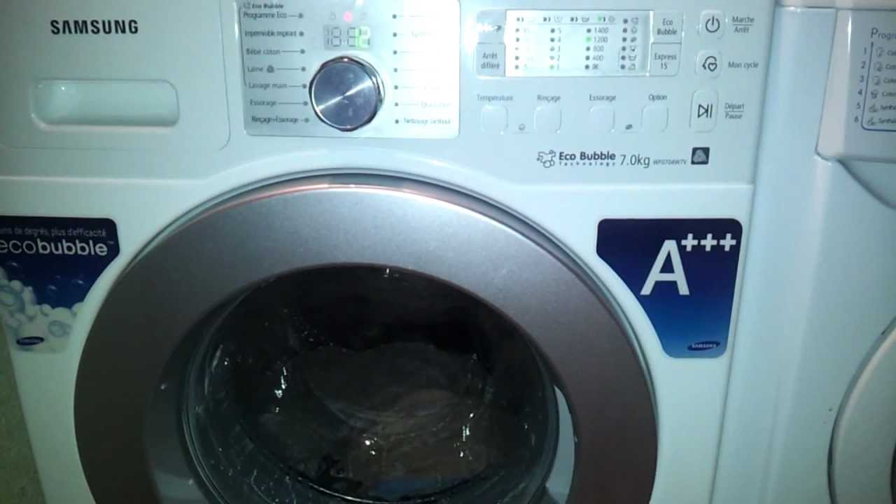 Lave-linge lg