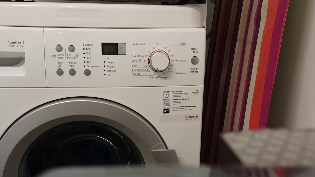 Meilleurs lave linge sechant