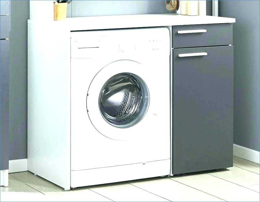 Meuble dessus lave linge