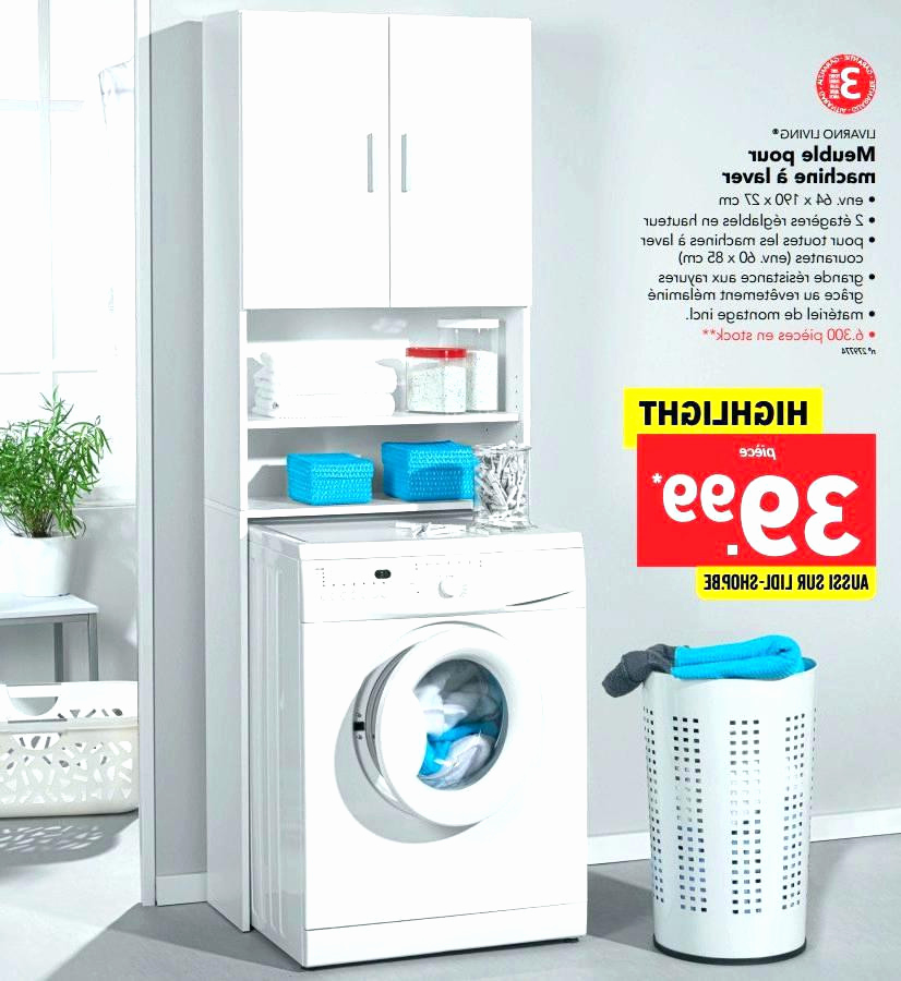Lave linge top amovible
