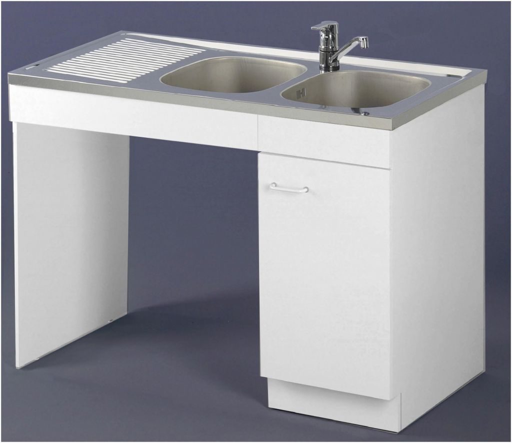 Meuble evier lave linge