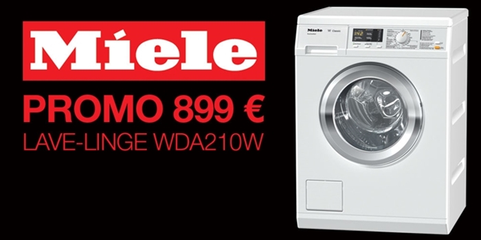 Promo lave linge