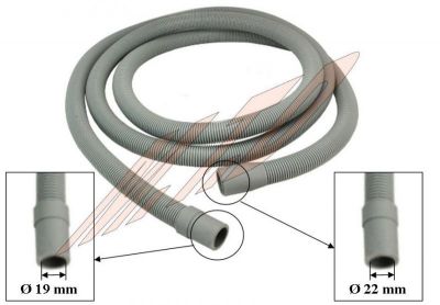 Rallonge évacuation lave linge