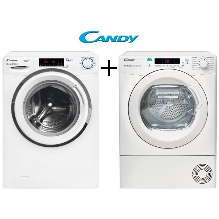 Lave linge 10 kg candy