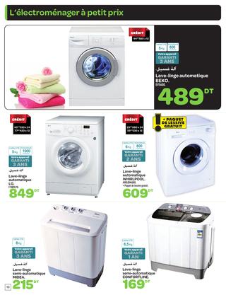 Carrefour electromenager lave linge