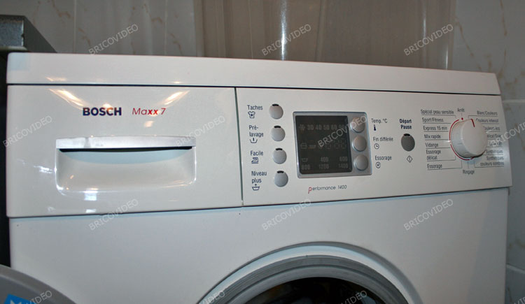 Code panne lave linge bosch maxx 7