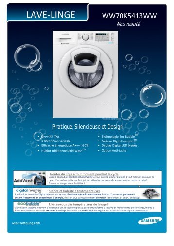 Lave-linge 8kg