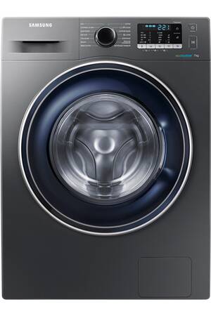 Lave linge hublot samsung ww70j5355 metal grey
