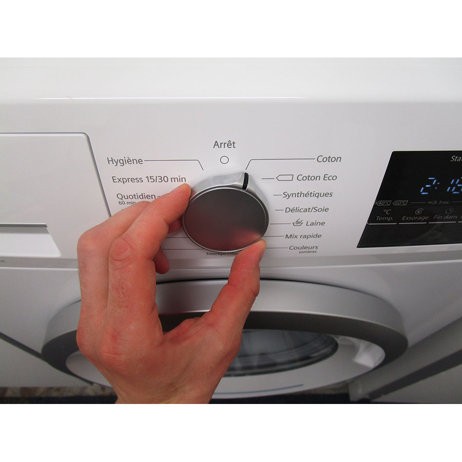 Lave linge hublot siemens wm14n120ff