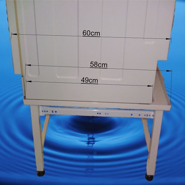 Structure pour surélever lave linge
