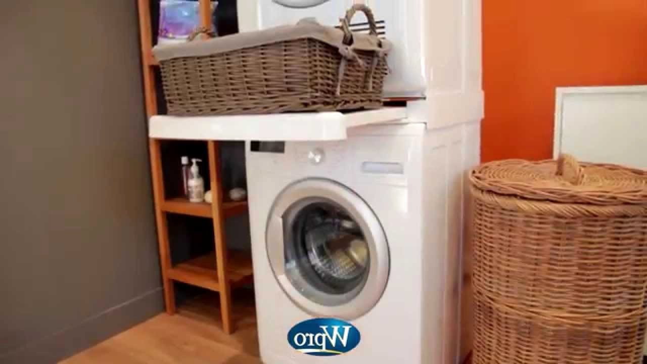 Kit superposition lave linge seche linge leroy merlin