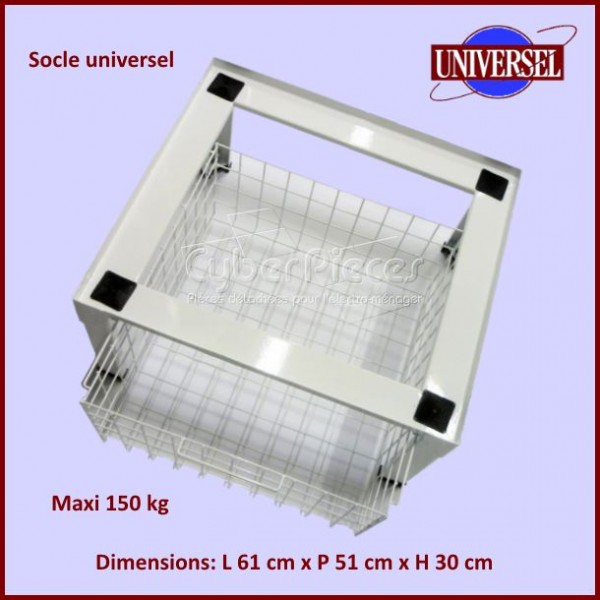 Socle lave linge universel