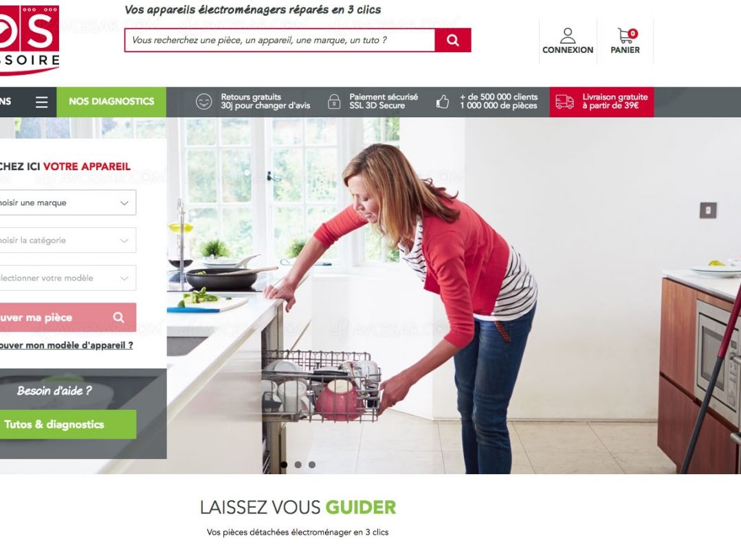 Sos accessoires lave linge