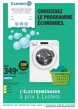 Lave linge pas cher leclerc