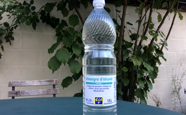 Vinaigre blanc dans lave linge