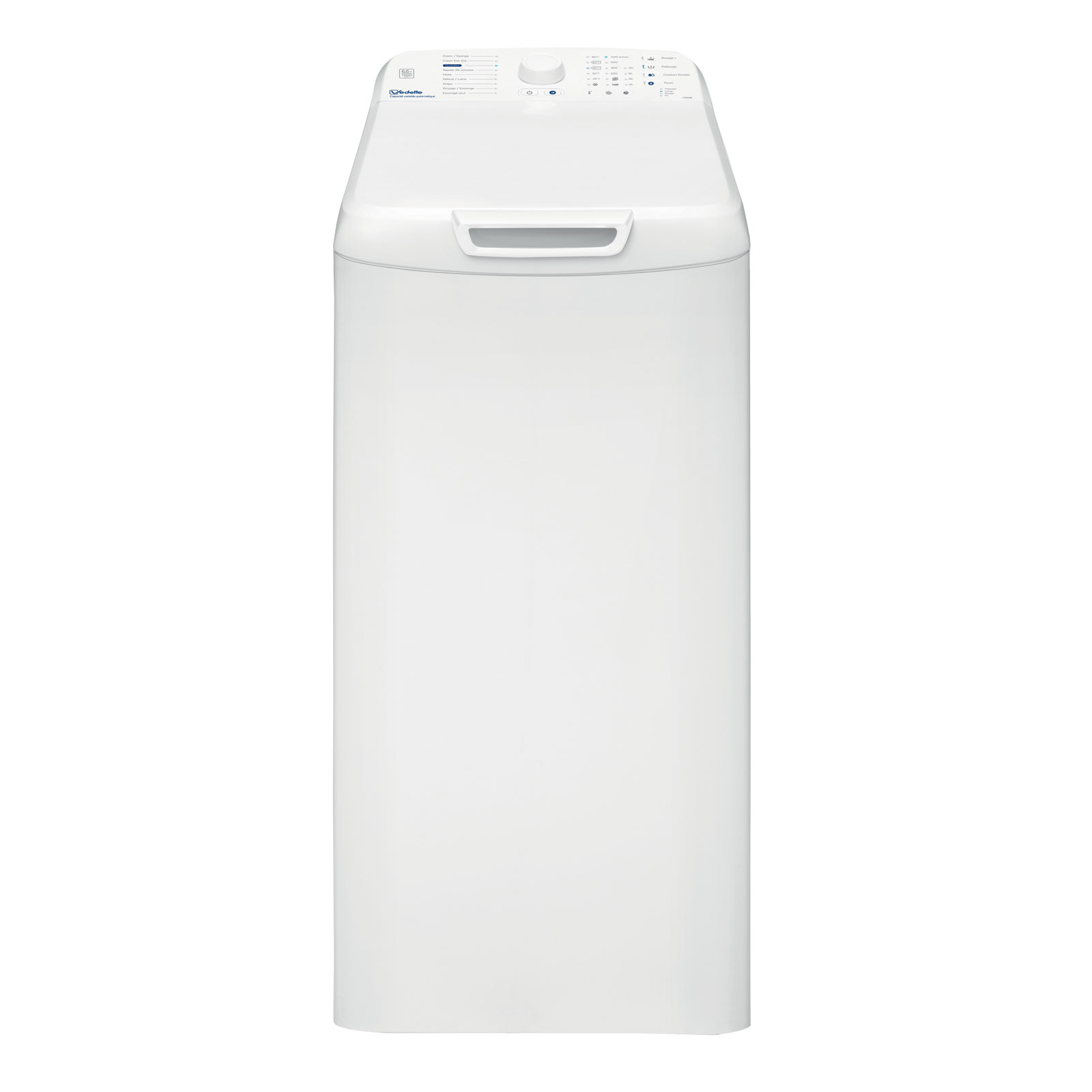 Lave linge ouverture dessus boulanger