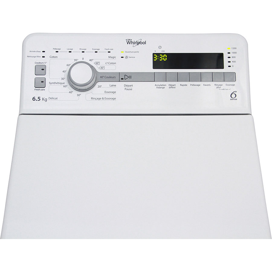 Lave linge whirlpool tdlr 65212