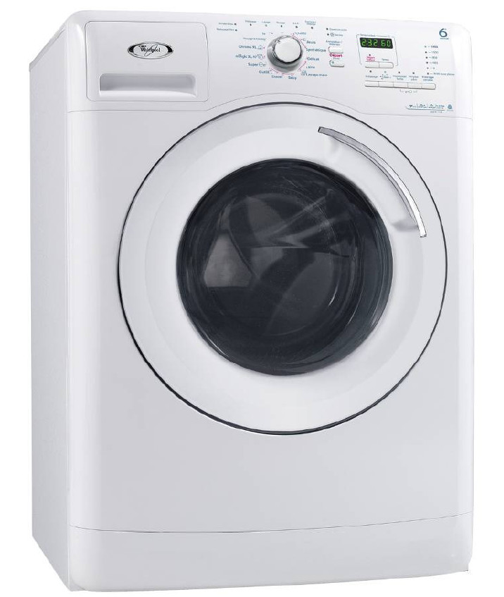 Lave linge whirlpool 6ème sens 9kg