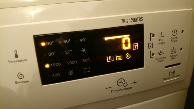 Erreur e40 lave linge arthur martin