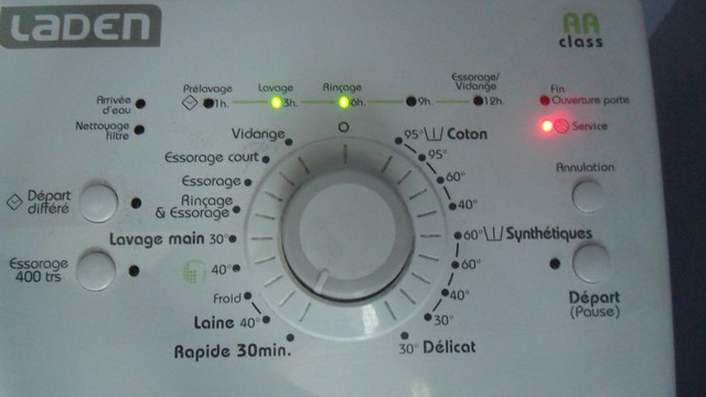 Lave linge laden ev 8026