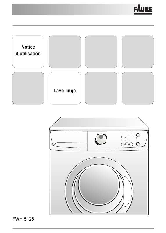 Probleme lave linge faure