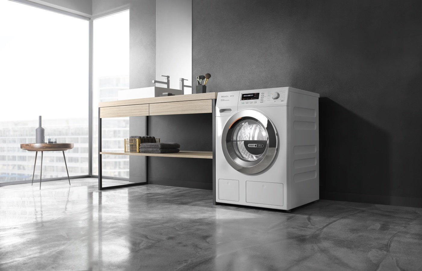 Combiné lave linge seche linge miele