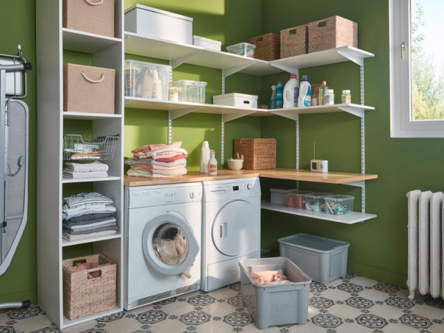 Meuble lave linge castorama