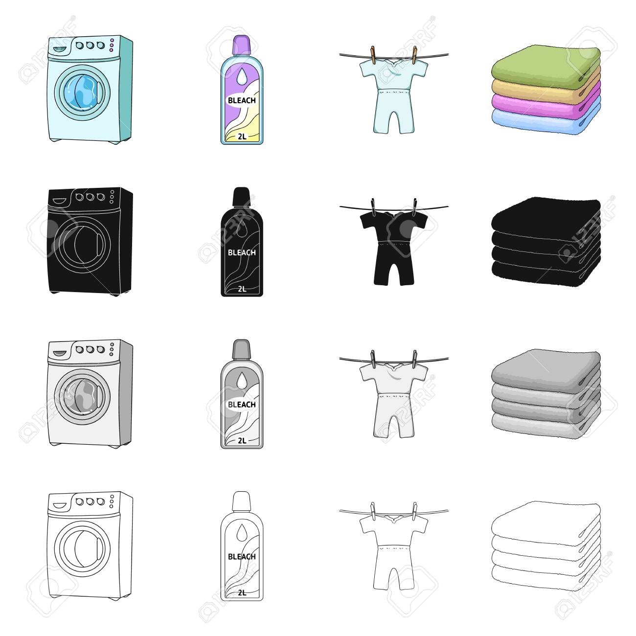 Eau de javel dans lave linge