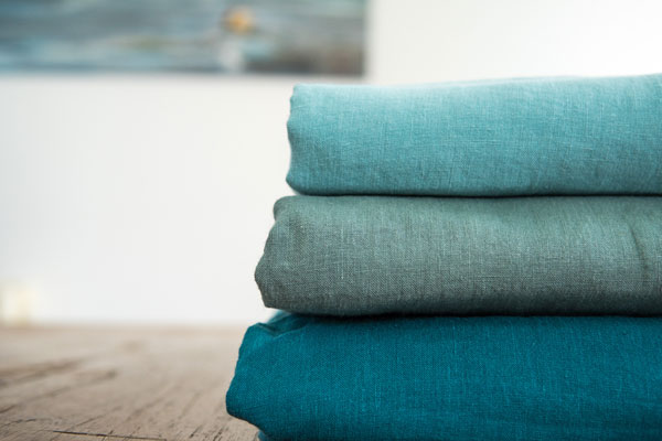 Linge de maison en lin lavé